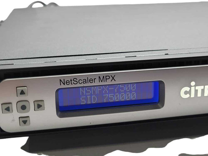 Citrix Netscaler NSMPX-7500 (4XSFP 4XCU) 4-Port Load Balancer, 256GB SSD,READ Q_