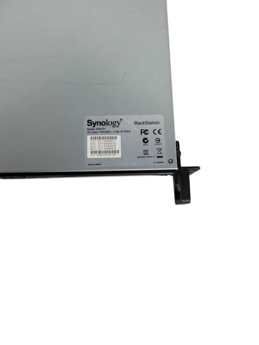 Synology RackStation RS815+ 1U  NAS 8GB RAM~ NO Caddies/NO HDD !
