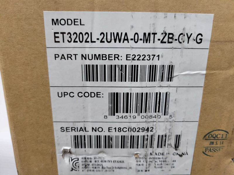 ELO ET3202L -2UWA-MT-ZB-GY-G 32\\" Interactive Digital Signage computer _