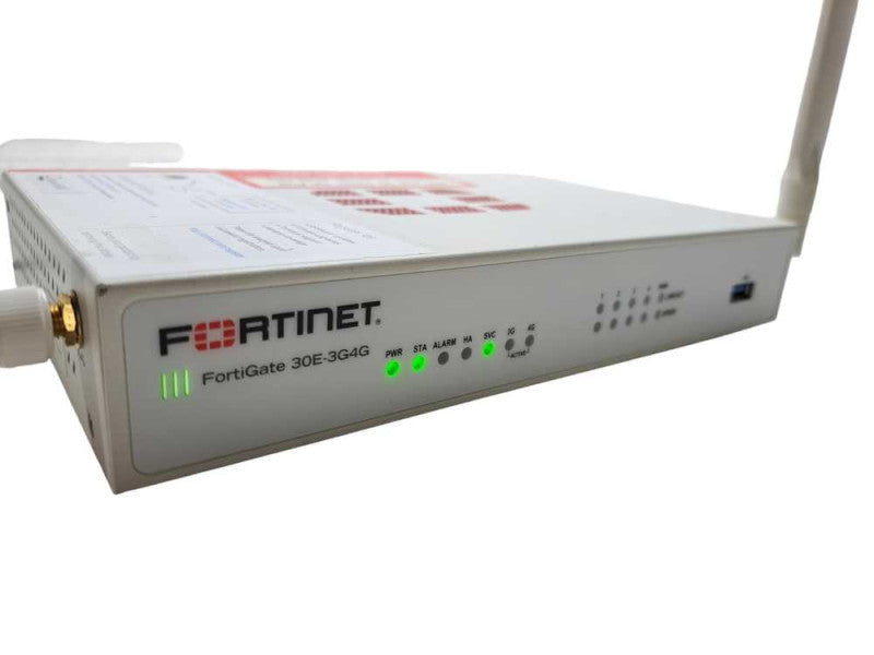 Fortinet FortiGate FG-30E-3G4G-INT LTE Firewall Security Appliance Factory Reset )