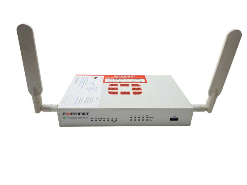 Fortinet FortiGate FG-30E-3G4G-INT LTE Firewall Security Appliance Factory Reset )