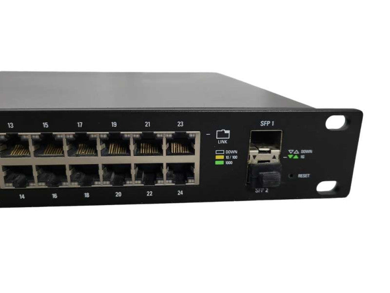 Ubiquiti EdgeSwitch 24 250W 24 Port Managed PoE+ Gigabit Switch ES-24-250W !