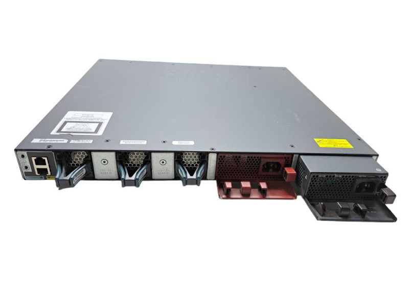 Cisco WS-C3650-24PS-L 24-Port Gigabit PoE+ Network Switch 2x PSU )