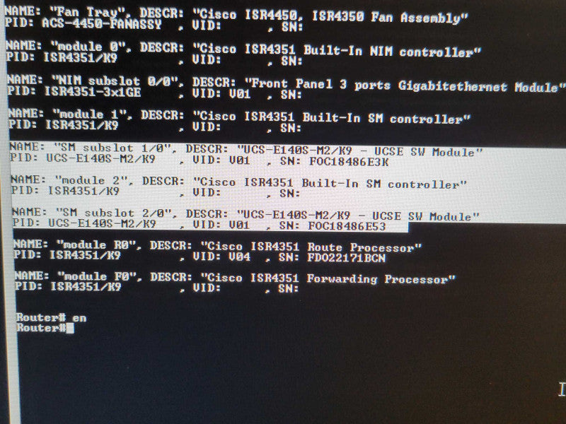 Cisco UCS-E140S-M2/K9 E-Series M2 2x 8Gb DRAM, 2x HDD, READ Q_