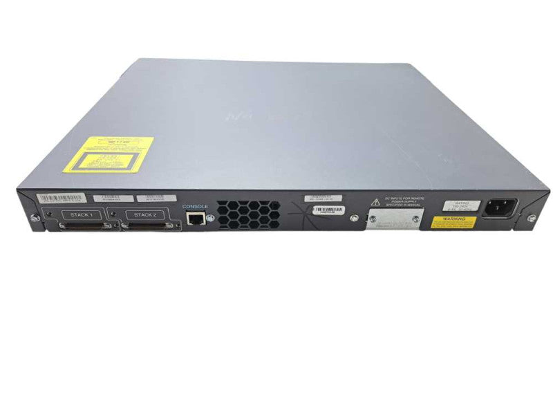 Cisco WS-C3750G-48PS-S 48 Port Gigabit PoE Network Switch *READ* Q)