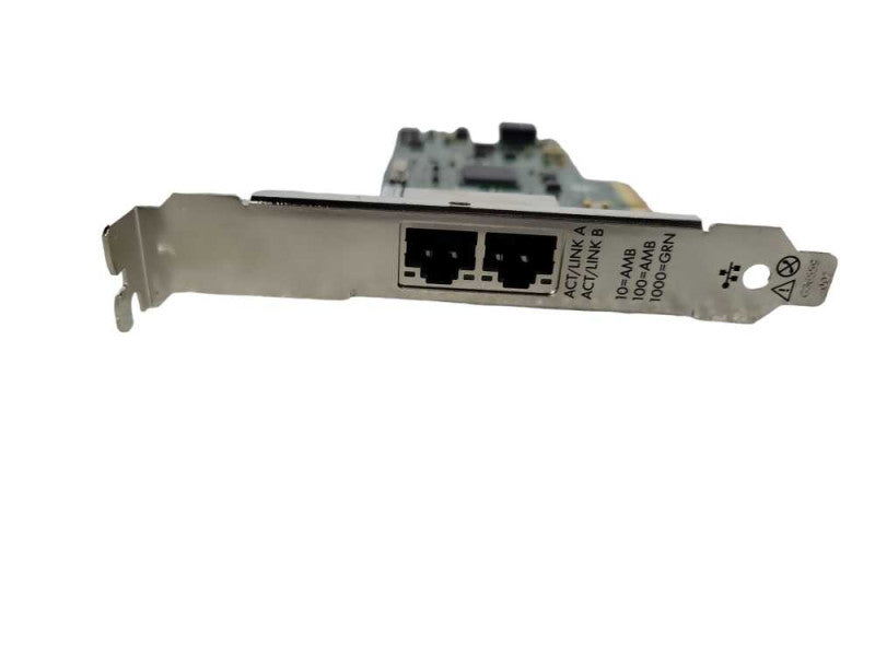 HP Intel 1GB Dual Port PCI-e 361T RJ-45 Network Adapter High-Profile Bracket  !