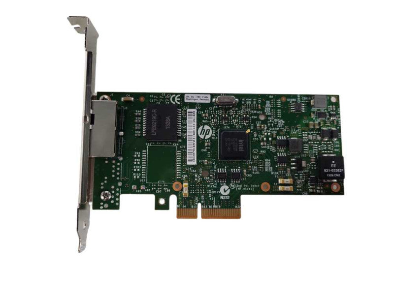 HP Intel 1GB Dual Port PCI-e 361T RJ-45 Network Adapter High-Profile Bracket  !