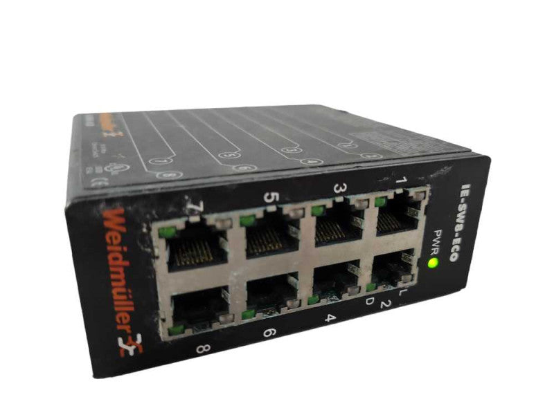 Weidmuller IE-SW8-ECO ETHERNET 8-Port SWITCH READ _