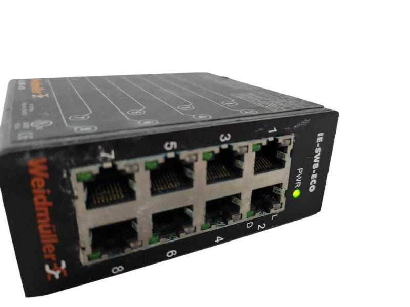 Weidmuller IE-SW8-ECO ETHERNET 8-Port SWITCH READ _