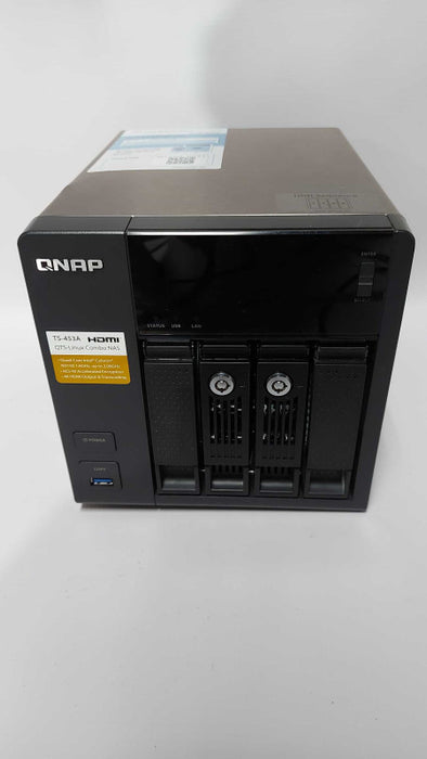 QNAP TS-453A NAS server - 4x 3TB drives - READ #