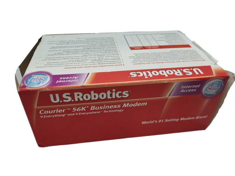 US Robotics Courier 56K V.92 Kbps Black Business Modem USR3453B &