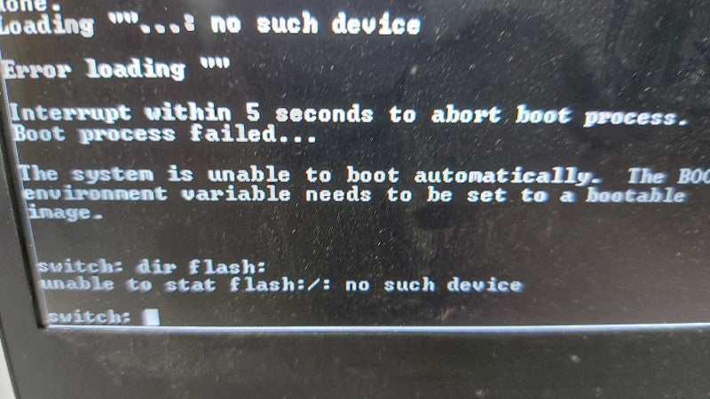Cisco IE-3000-8TC Cisco IE 3000 Switch - READ BELOW Q#