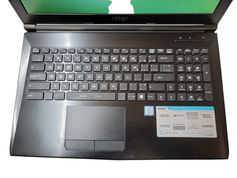 MSI CX62 7QL i5-7200U, 32GB DDR4, 2GB Nvidia GeForce 940MX, 256GB m.2+ 1TB HD Î²