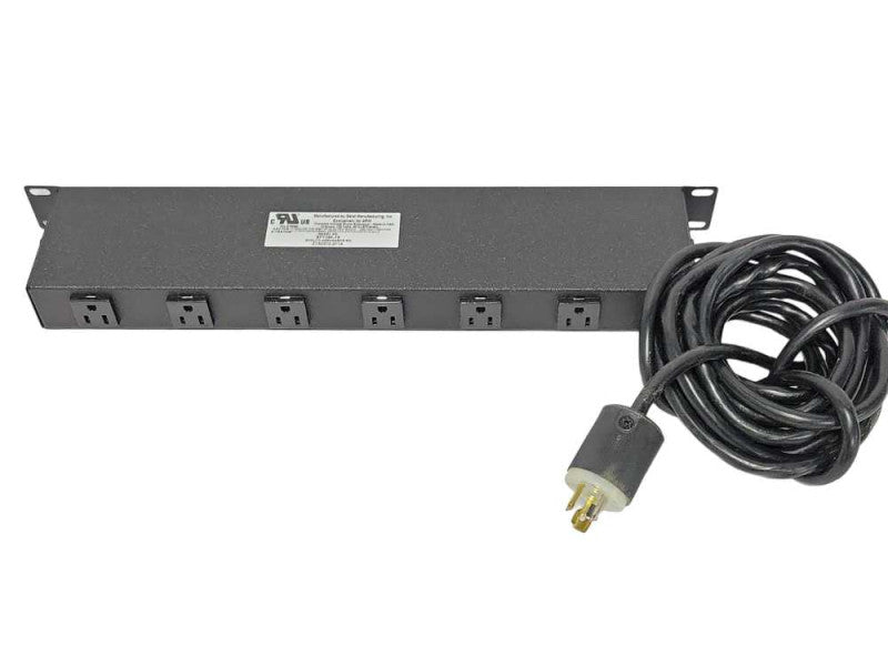 GEIST 125V/15A SPT064-15 Surge Protection PDU 6-Outlet, SEE  Q_