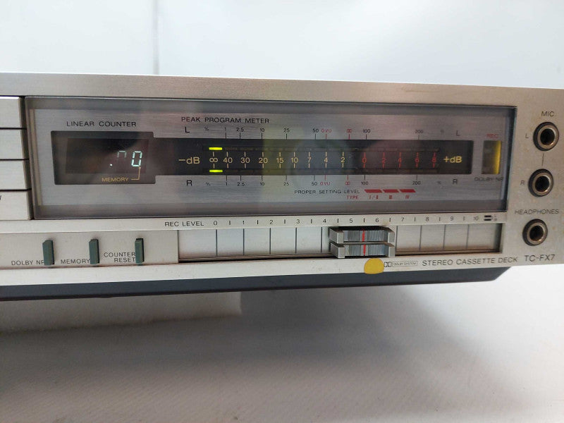 Sony Stereo Cassette Deck Model: TC-FX7