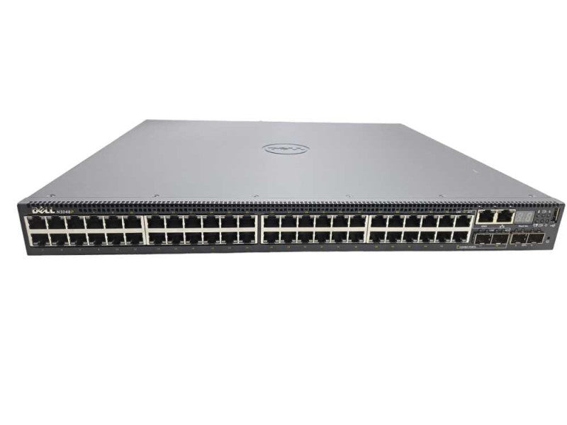 Dell N3048P | 48 Port Gigabit PoE+ | 2x 10G SFP+ Network Switch | 2x PSU )