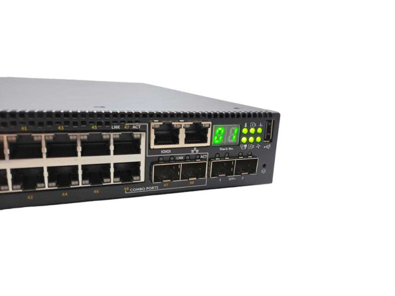 Dell N3048P | 48 Port Gigabit PoE+ | 2x 10G SFP+ Network Switch | 2x PSU )