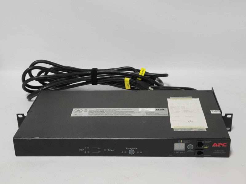 APC AP7750A Automatic Transfer Switch 10 Outlet 120V 12A 50/60Hz Q_