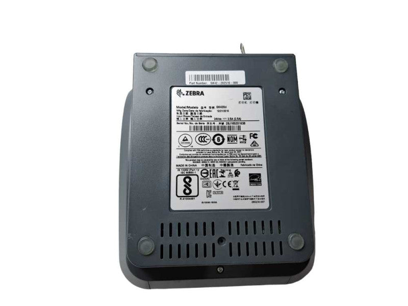 Zebra GK420d Thermal Label Printer USB Ethernet GK42-202510-000 )