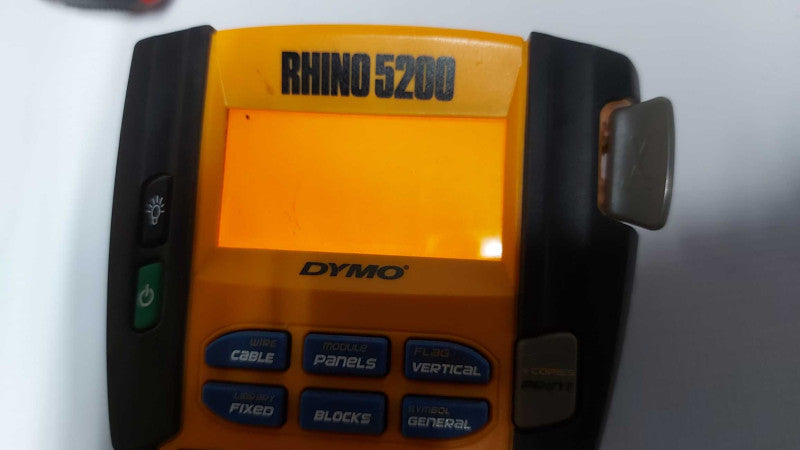 DYMO Rhino 5200 Industrial Label Maker - READ BELOW #