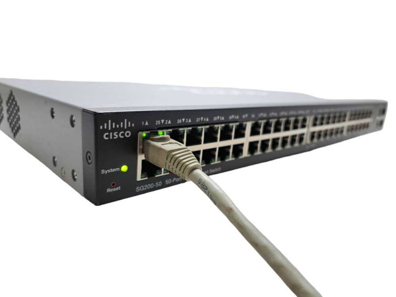 Cisco SG200-50 | 50 Port Gigabit Managed Switch | )