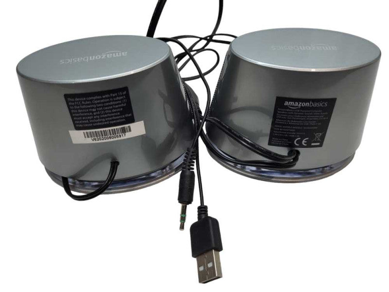 Amazon Basics speakers for desktops &