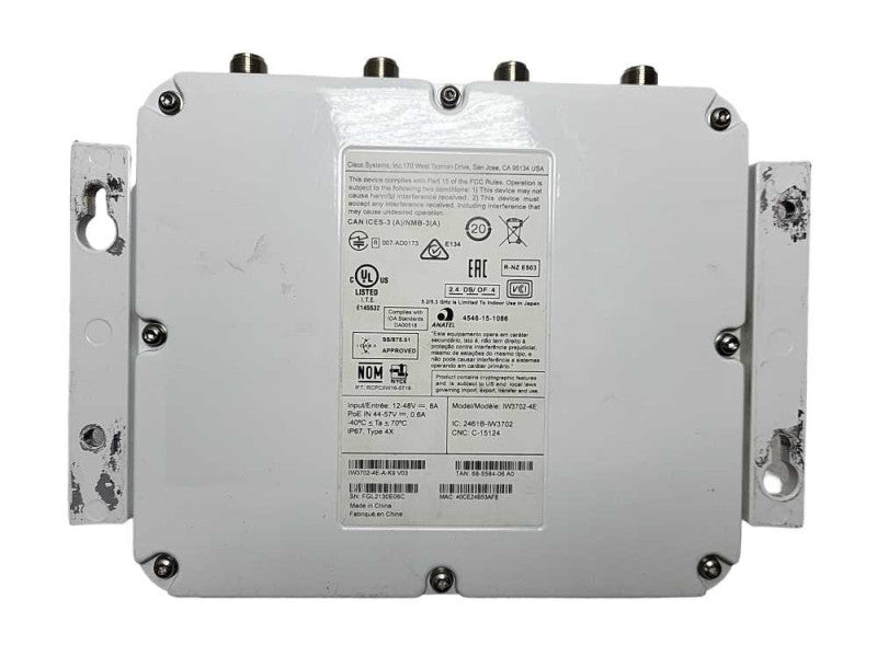 Cisco 3702 Industrial Wireless AP IW3702-4E-A-K9 READ Q$