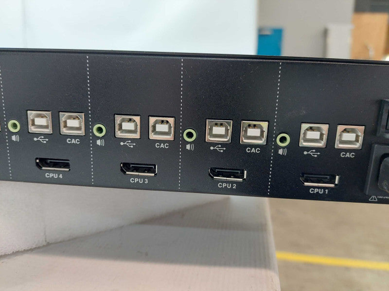 IOGEAR 8-Port DisplayPort Secure KVM Switch Model: GCS1418TAA3