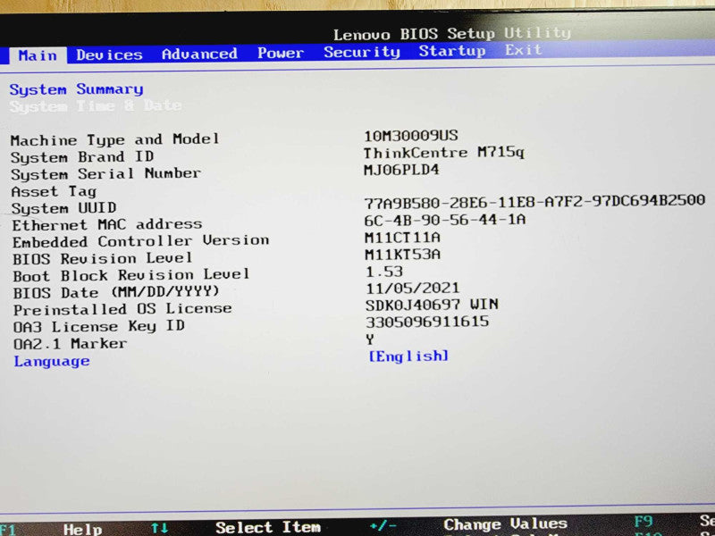 Lenovo Thinkcentre M715q AMD Pro A12-9800E R7 @ 3.1GHz 8GB DDR4 No HDD (