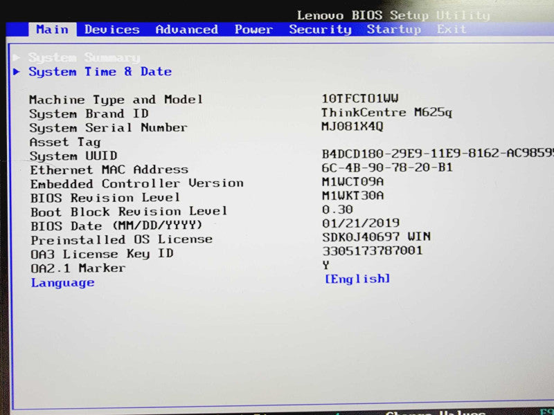 Lenovo Thinkcentre M625q AMD A9-9420E @ 1.8GHz 8GB DDR4 No HDD [Read] (