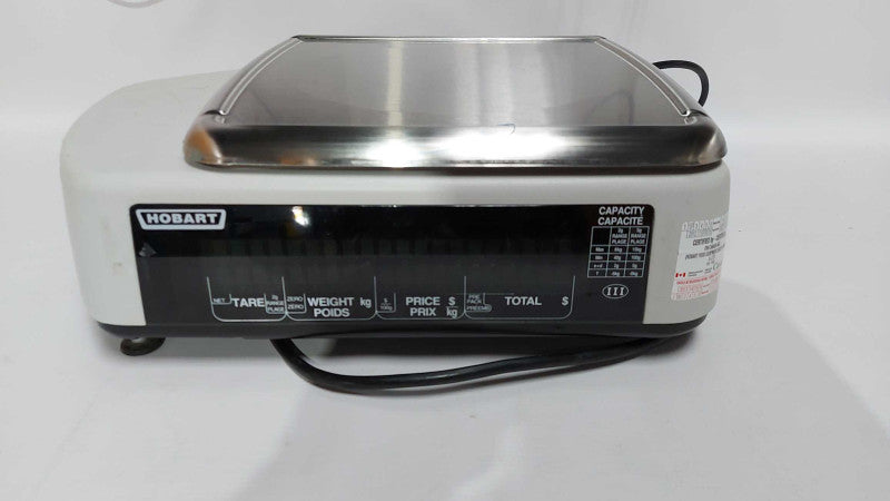 HOBART-QUANTUM PROGRAMMABLE COMMERCIAL WEIGHT SCALE w/LABEL PRINTER, READ #