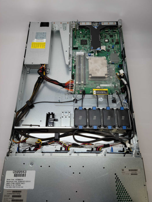 HP PL DL320e - Core i3-3240 | 16GB RAM | 4x3TB HDD | B120i | 1xPSU