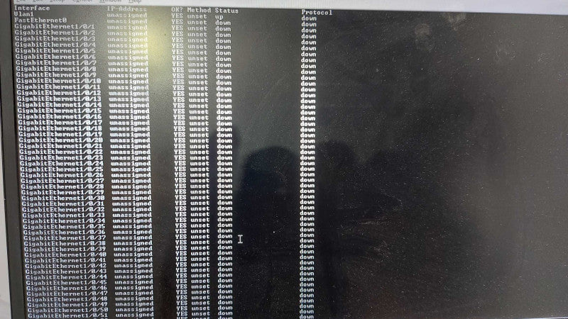 Cisco C2960X 48-Ports 4x SFP Swicth WS-C2960X-48FPS-L V07 - Fact Reset #
