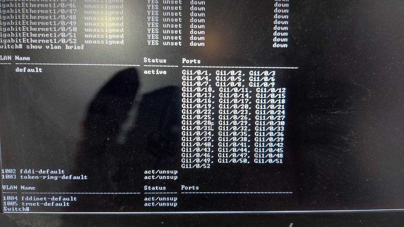 Cisco C2960X 48-Ports 4x SFP Swicth WS-C2960X-48FPS-L V07 - Fact Reset #