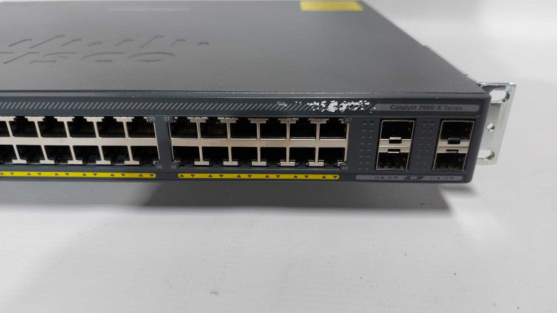 Cisco C2960X 48-Ports 4x SFP Swicth WS-C2960X-48FPS-L V07 - Fact Reset #