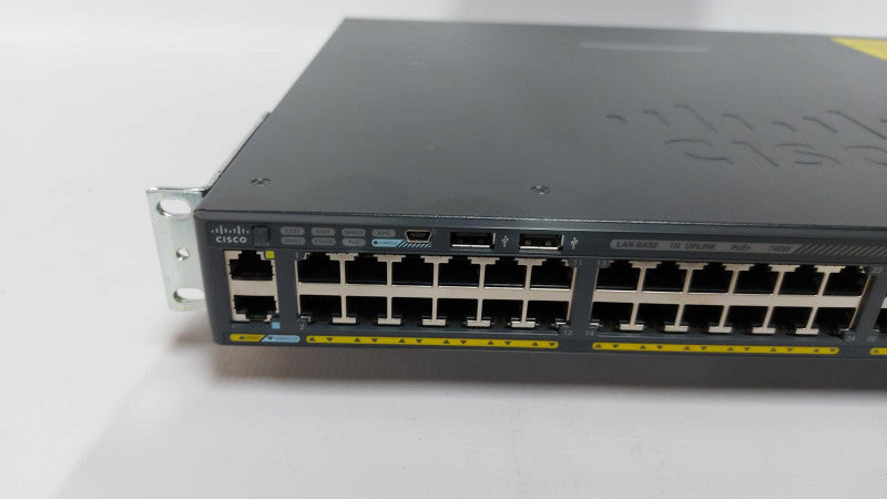 Cisco C2960X 48-Ports 4x SFP Swicth WS-C2960X-48FPS-L V07 - Fact Reset #