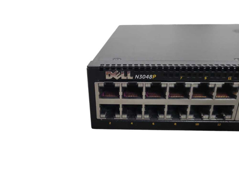Dell N3048P | 48 Port Gigabit PoE+ | 2x 10G SFP+ Network Switch | 2x PSU !