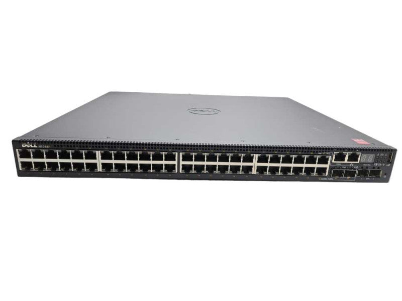 Dell N3048P | 48 Port Gigabit PoE+ | 2x 10G SFP+ Network Switch | 2x PSU )