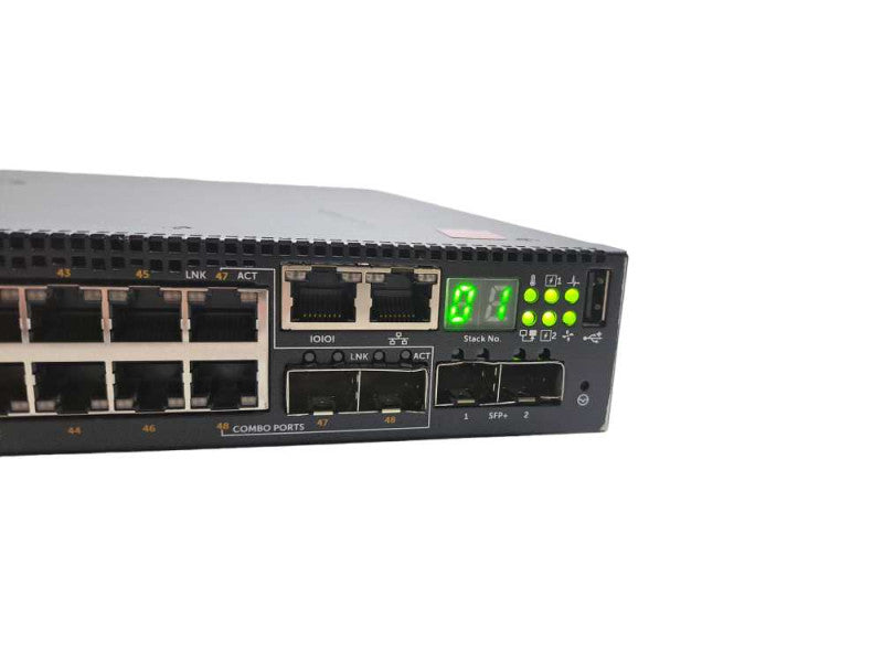 Dell N3048P | 48 Port Gigabit PoE+ | 2x 10G SFP+ Network Switch | 2x PSU )