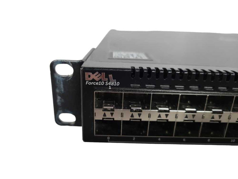 Dell Force10 S4810 48-Port Switch 10GbE SFP+ 4x 40GbE QSFP+ Dual Power Supply !