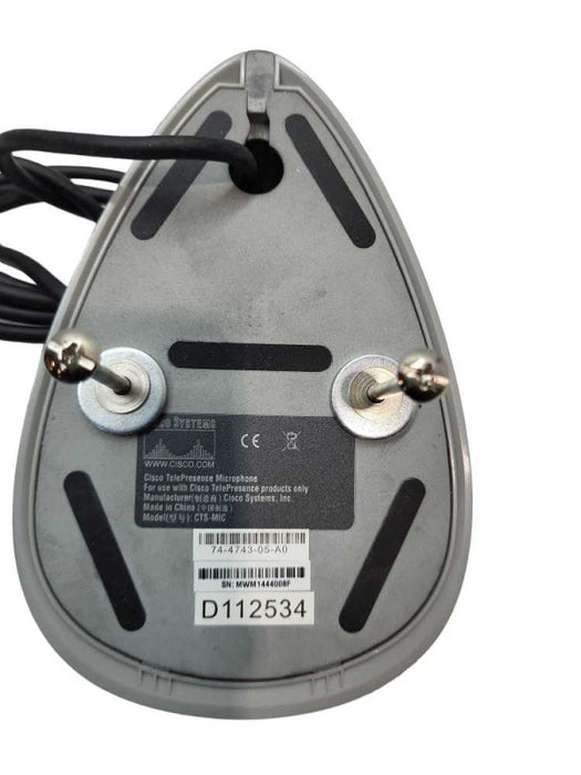 Cisco TelePresence Microphone CTS-MIC Table Microphone 74-4743-05-A0 &