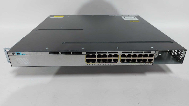 Cisco WS-C3750X-24T-E V06  24 Port 3750X Gigabit Switch  #