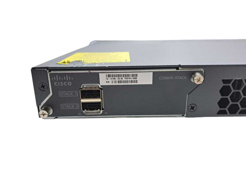 Cisco WS-C2960X-48FPD-L 48 Port Gigabit PoE+ 740W 2x 10G SFP+ | + Stack Mod )