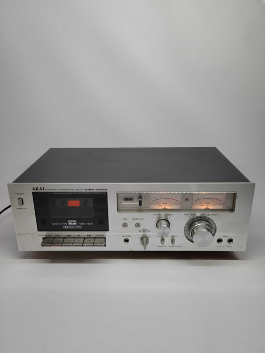 VINTAGE AKAI STEREO CASSETTE TAPE DECK GXC-706D