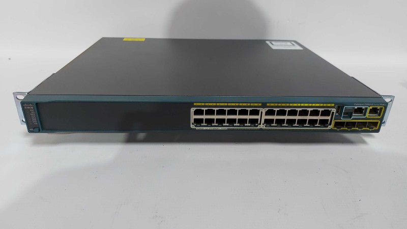 Cisco 2960S Series Gigabit PoE Network Switch WS-C2960S-24PS-L / Reset Q#