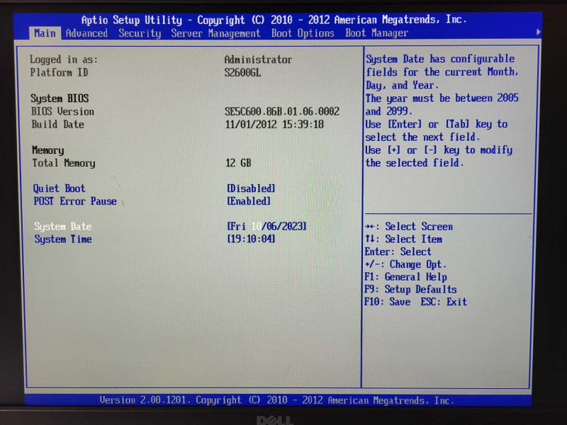 EMC S2600GL 1x Xeon E5-2603 0 12GB ECC DDR3 RMS25CB080 2x PSU 2.5\\" $