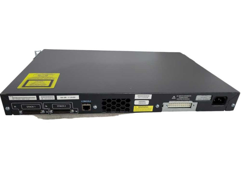 Cisco Catalyst WS-C3750V2-48PS-S 48-Port PoE Switch WS-C3750-48PS-S !