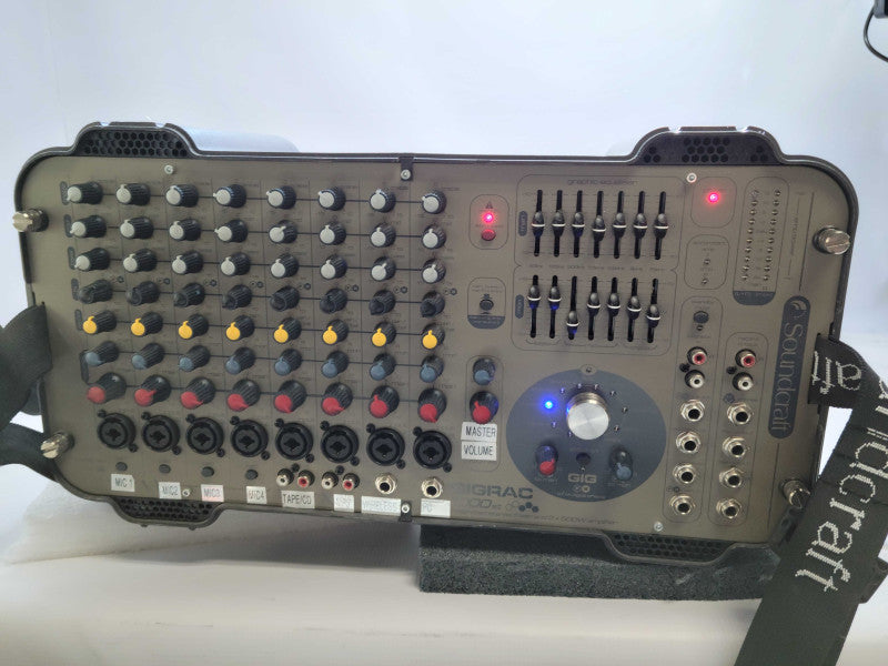 Soundcraft Gigrac 1000st Integrated Stereo Mixer & 2X500W Amplifier