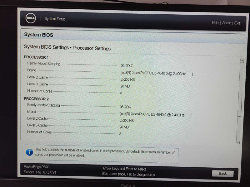 DELL PowerEdge R820 4x E5-4640 0 @2.40GHz 512GB ECC DDR3 H710 READ 3.5\\" $