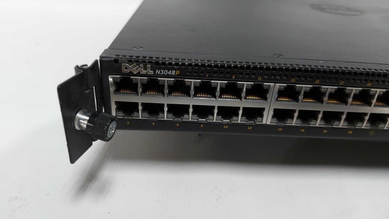 Dell N3048P 48 Port Rack-Mountable Network Switch PoE - Factory Reset Q#
